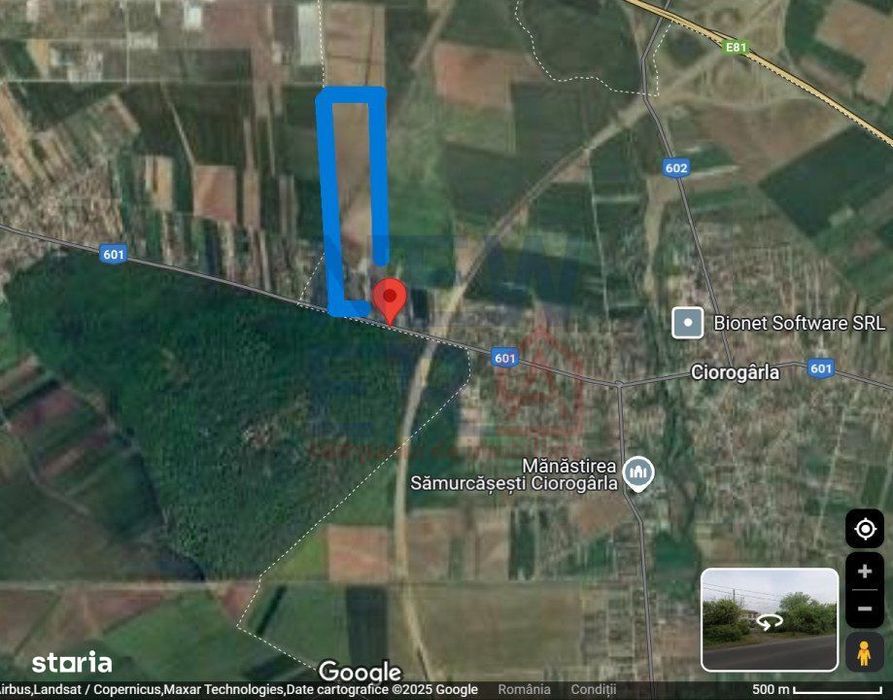 OPORTUNITATE -Teren de Vis la Marginea Padurii – 5000 mp in Ciorogar