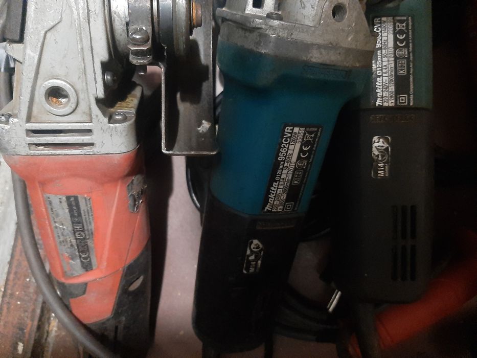 Мощни ъглошлайфи с обороти