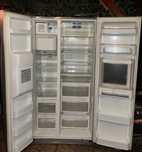 LG- Frigider side by side 346+ 175 Titanium