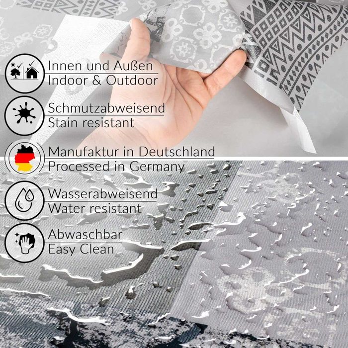 Покривка за маса от мушама, която може да се пере, 100 х 140см