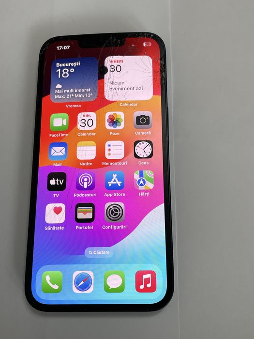 Iphone 14 liber 128 gb spart fata spate