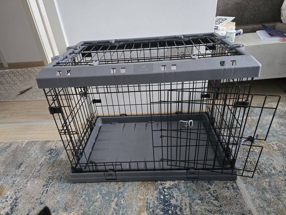 Cusca pentru Catel Metalica si Pliabila