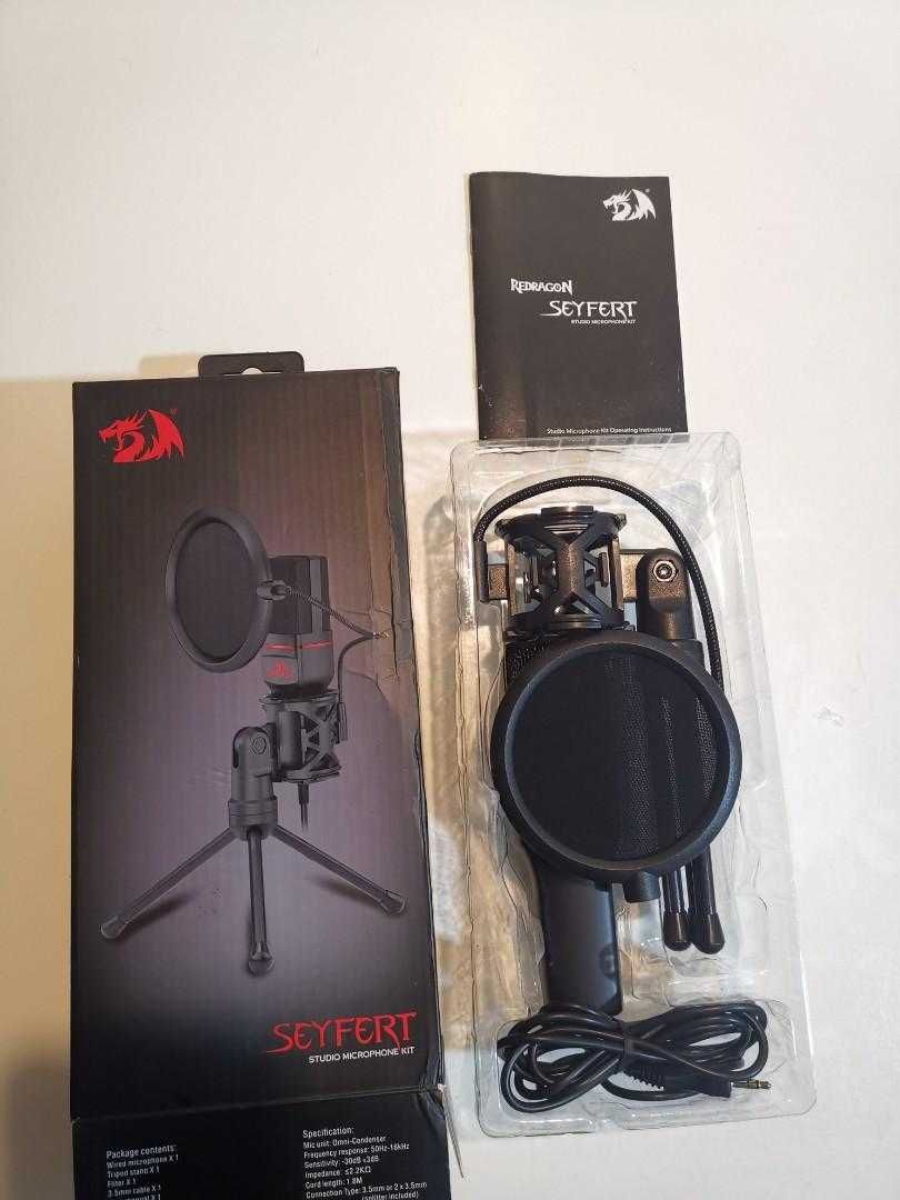 Redragon Seyfert GM100 продам новый игровой стрим микрофон