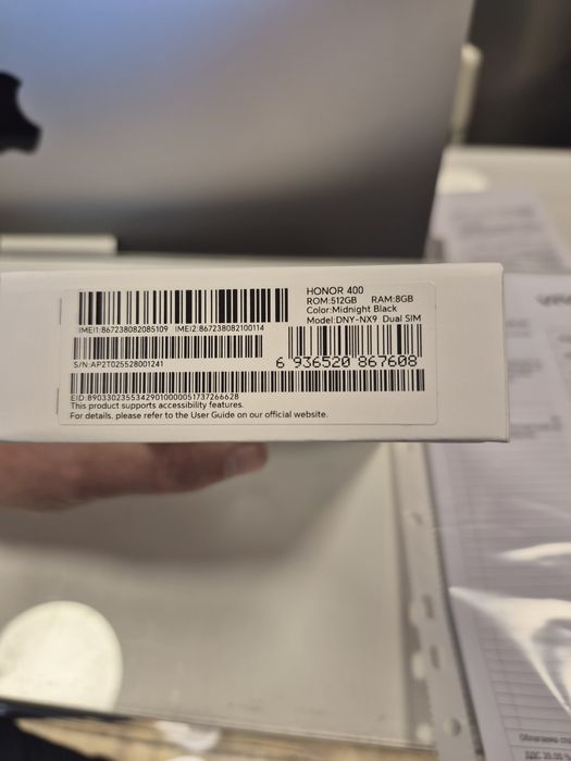 Honor 400, 512 mb