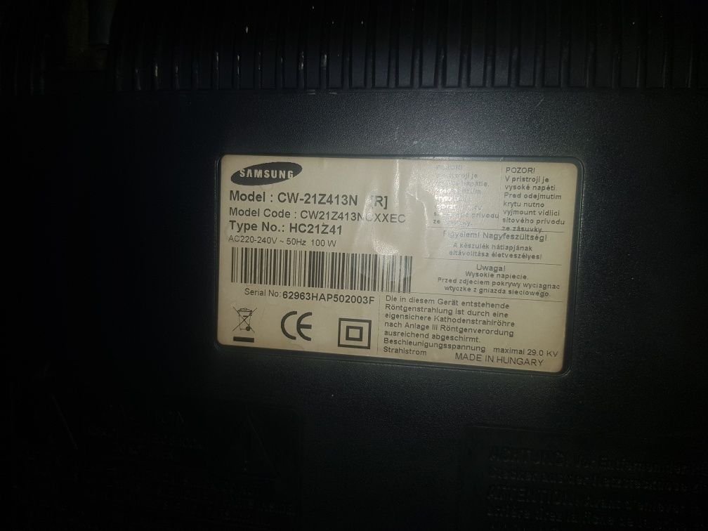 Tv samsung cu tub ecran plat