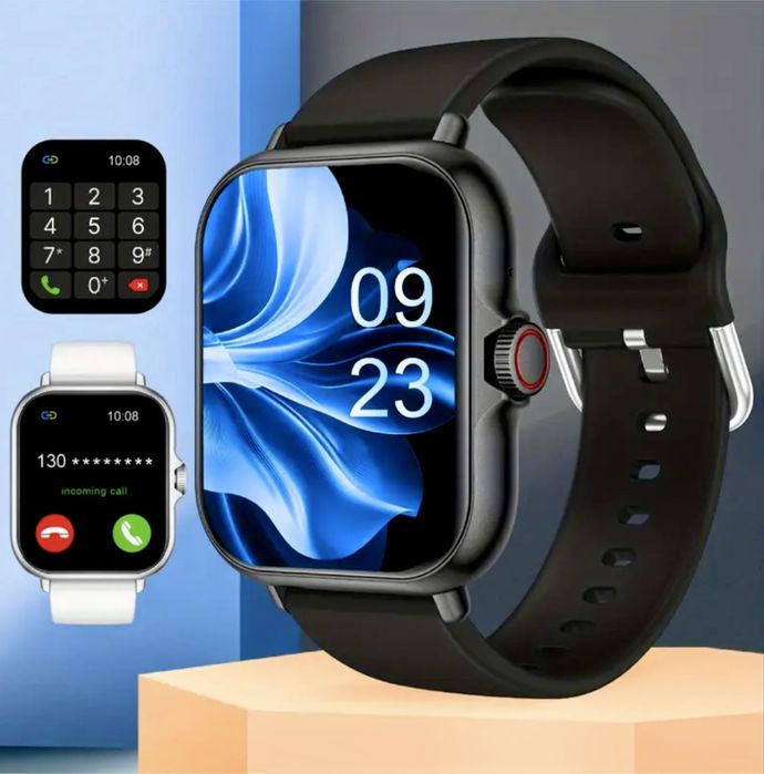 Промо -25%•Ергономичен и удобен мъжки спортно/ежедневен смарт часовник