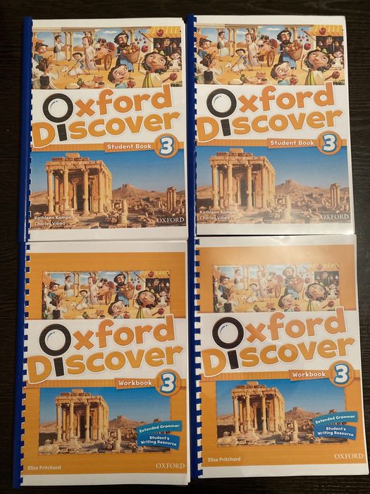 OXFORD DISCOVER и Go Getter книга с тетрадькой комплект