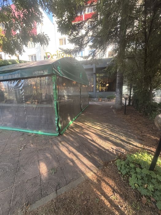 Пергола с метална конструкция