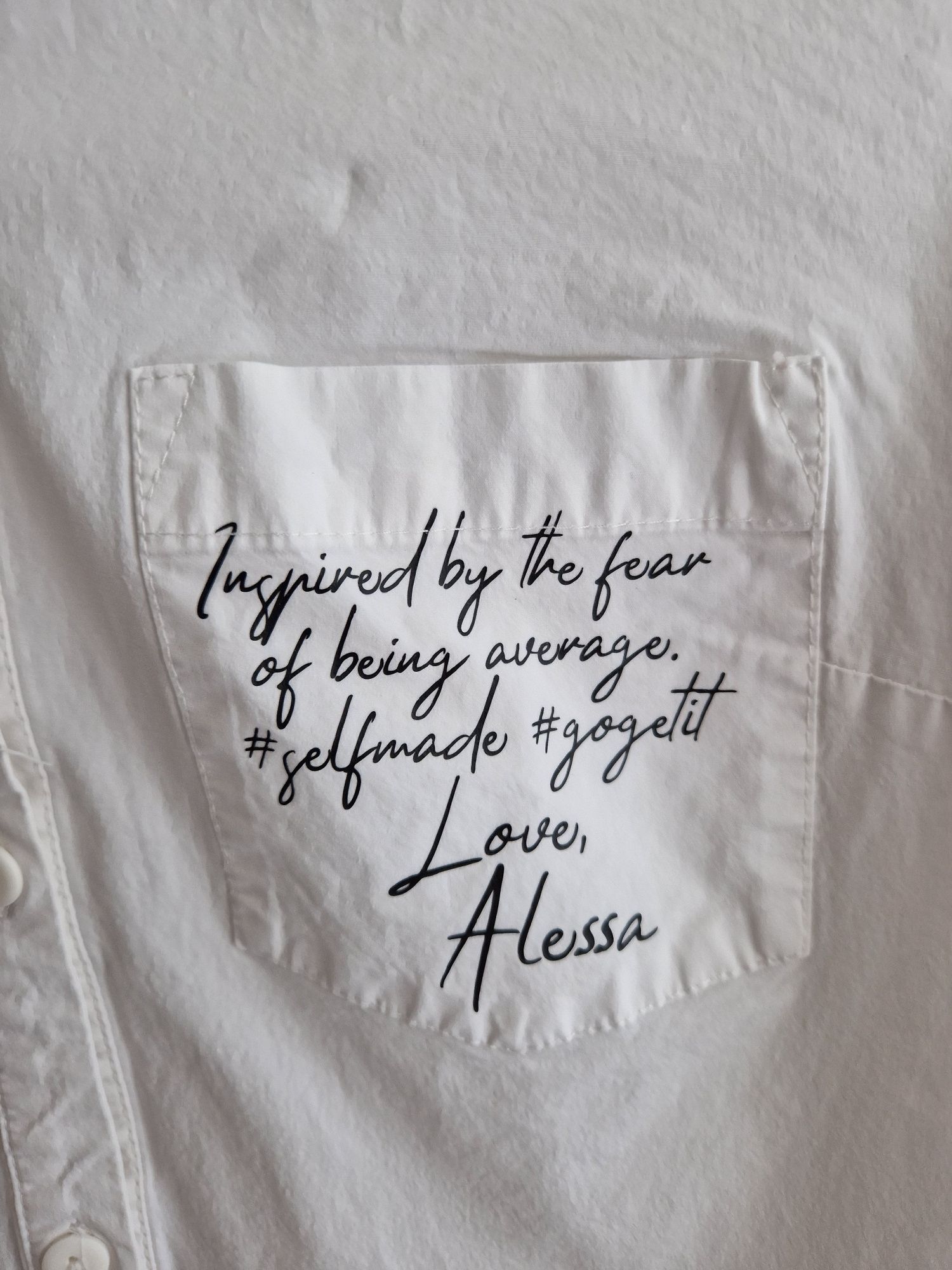 Alesaa Deal maker риза в бяло