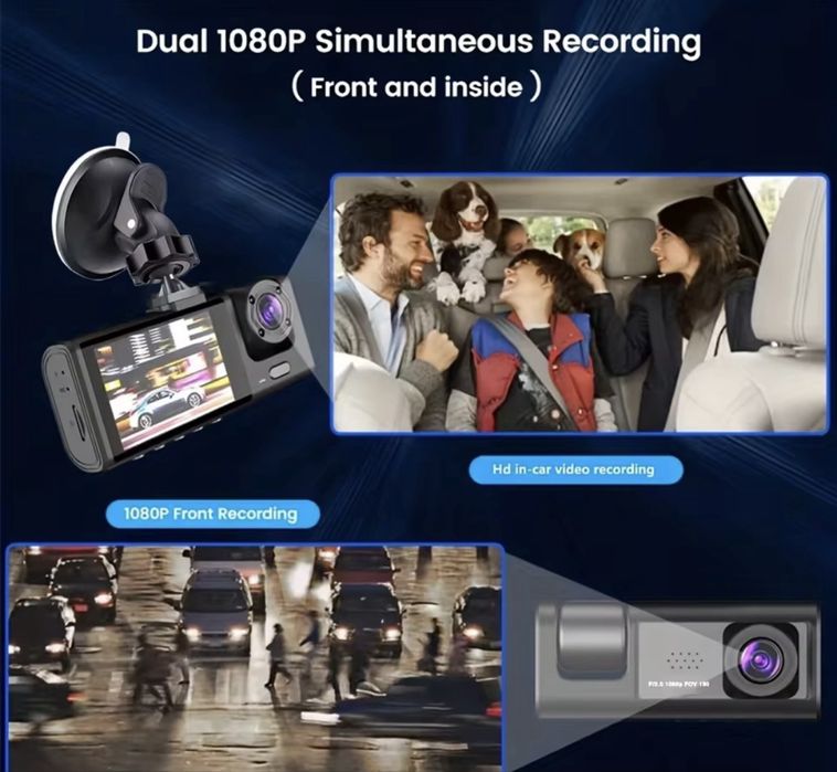 Camera de bord duala