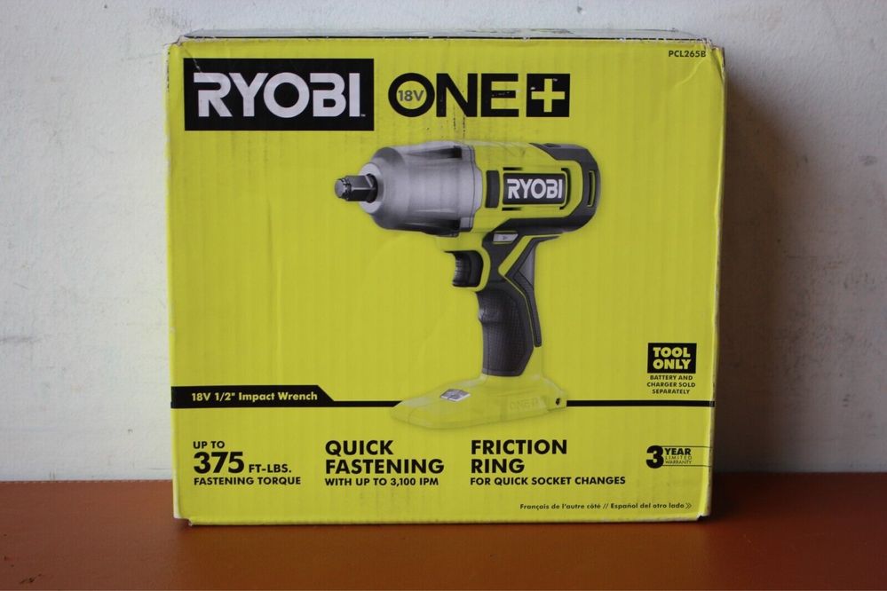 Ryobi-Cheie cu impact 18v cu 3 viteze RIW18-0
