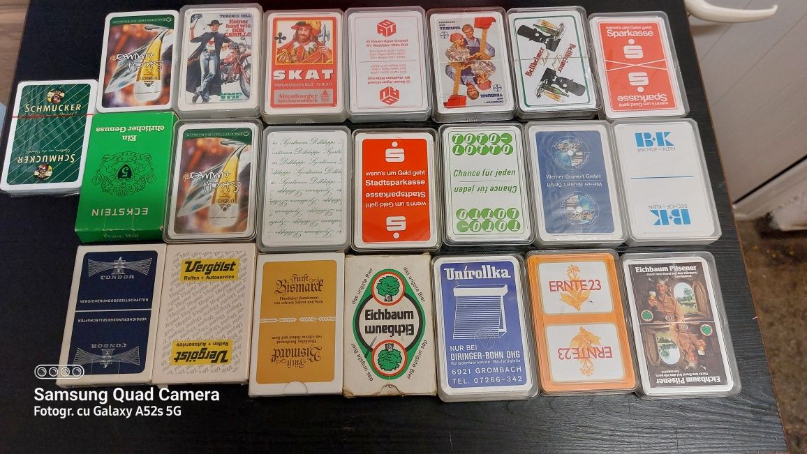 Colectie carti de joc Skat Germania