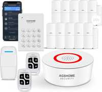 Безжична автономна алармена система  AGSHOME, 15 части WiFi