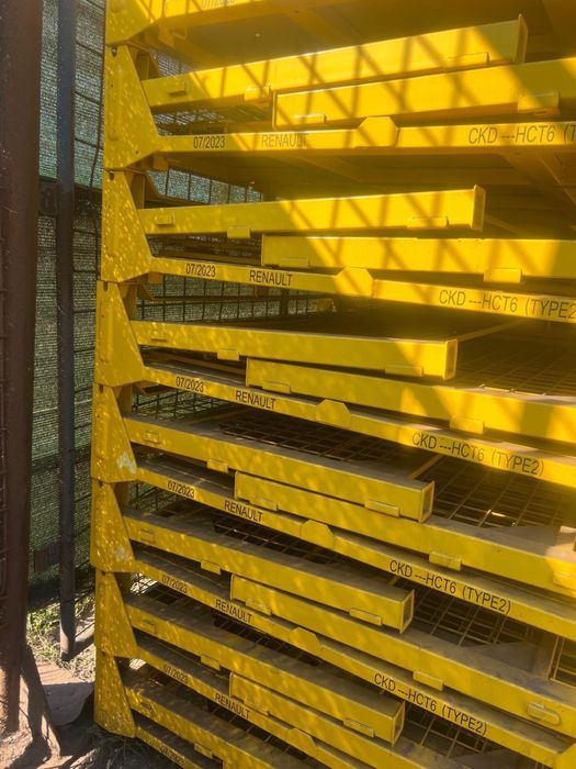 Vindem box paleti pliabili metalici industriali