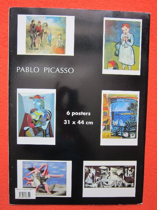cadou deosebit rar Pablo Picasso Posterbook 1990