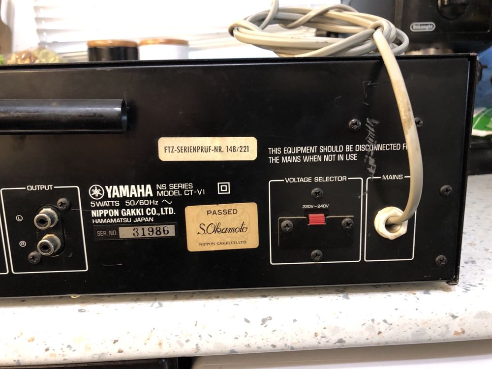 Тунер Yamaha CT-VI