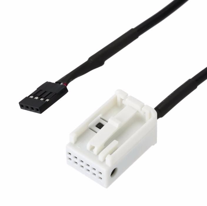 Cablu adaptor, mufa auxiliar AUX / USB Volkswagen Passat B6 B7 CC, etc