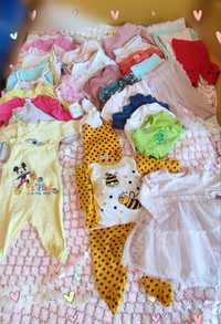 Lot haine bebe fetiță 0-3 luni