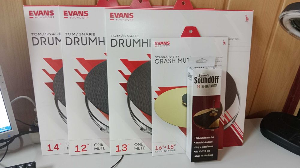 Заглушки для акустических ударных инструментов новые