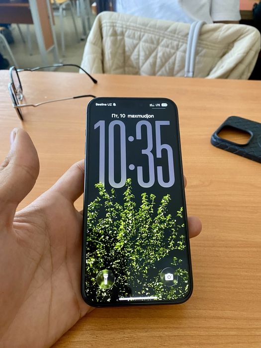 продается IPhone 15 pro max  цвет черный титан