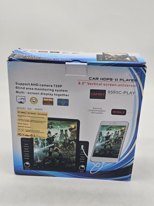 Multimedia player auto, Camecho, Android/Wifi/GPS, Ecran tactil 9.5