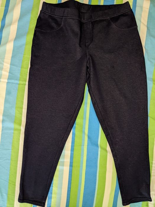 Панталон ватиран, тип дънки, XL