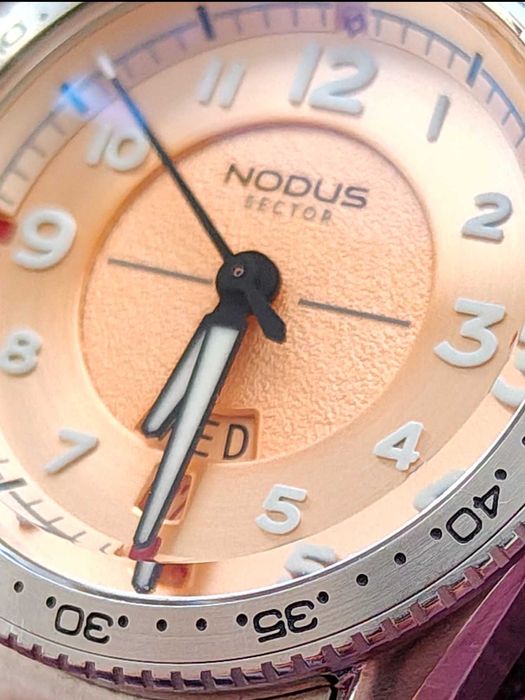 Nodus Pilot automatic Salmon, пълен комплект, бартер