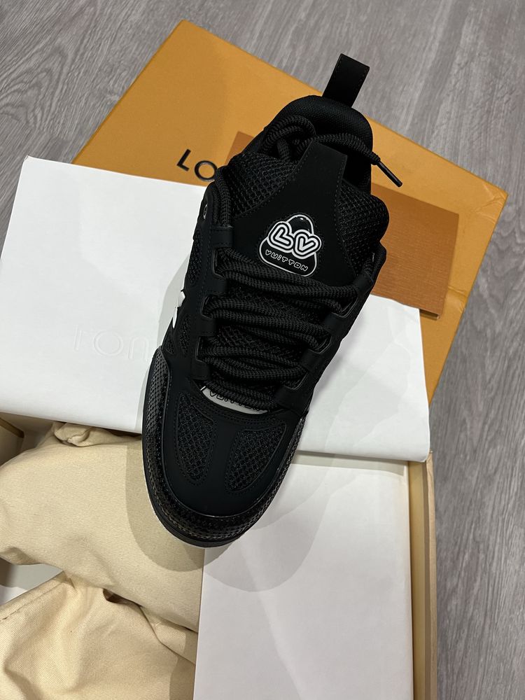 Louis Vuitton LV Skate Trainer Sneaker Black/White