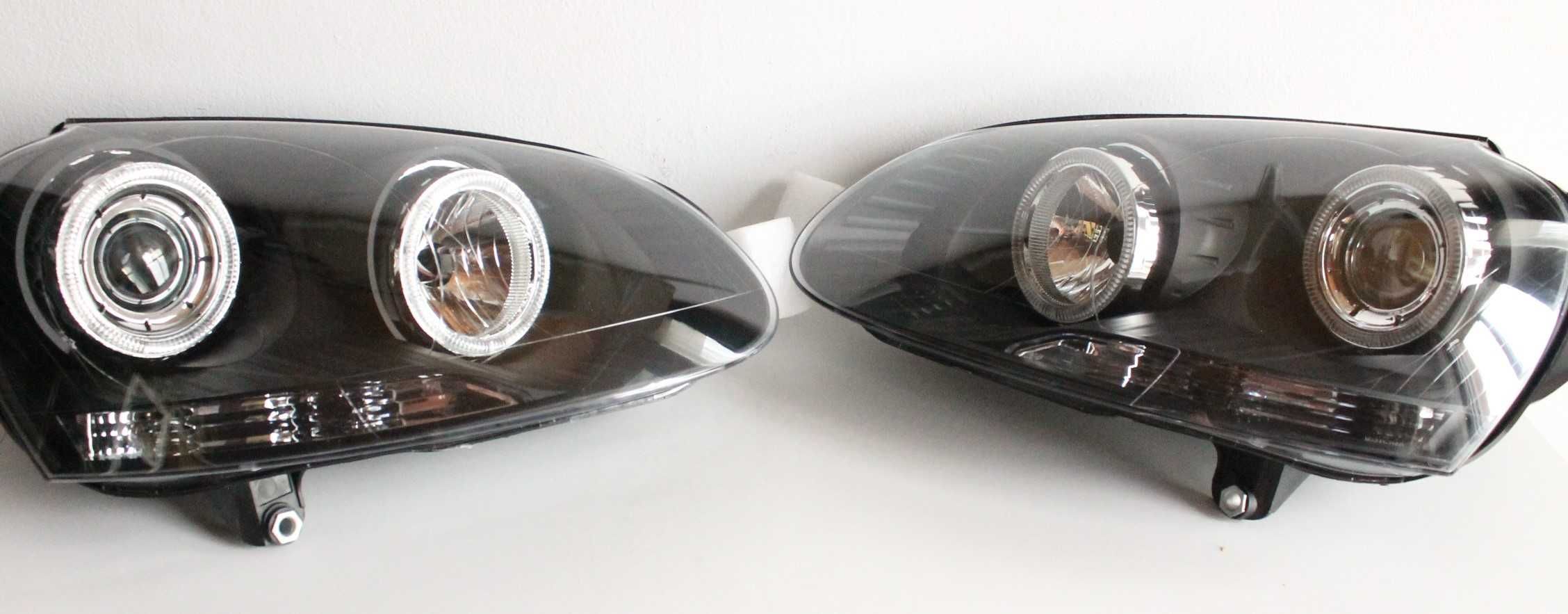 Фарове Голф 5 Тунинг Ейнджъл VW GOLF 5 Angle eyes ДЕПО Нови Опушени