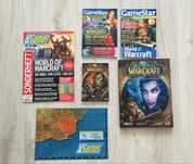 Lot colectie World Of Warcraft Reviste Ghiduri Harta Originala Retro