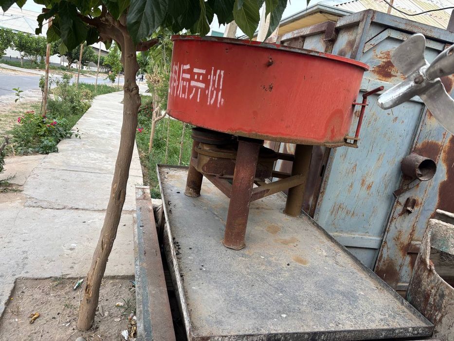 Бетономишалка 400литирлик вибрастол хам бор