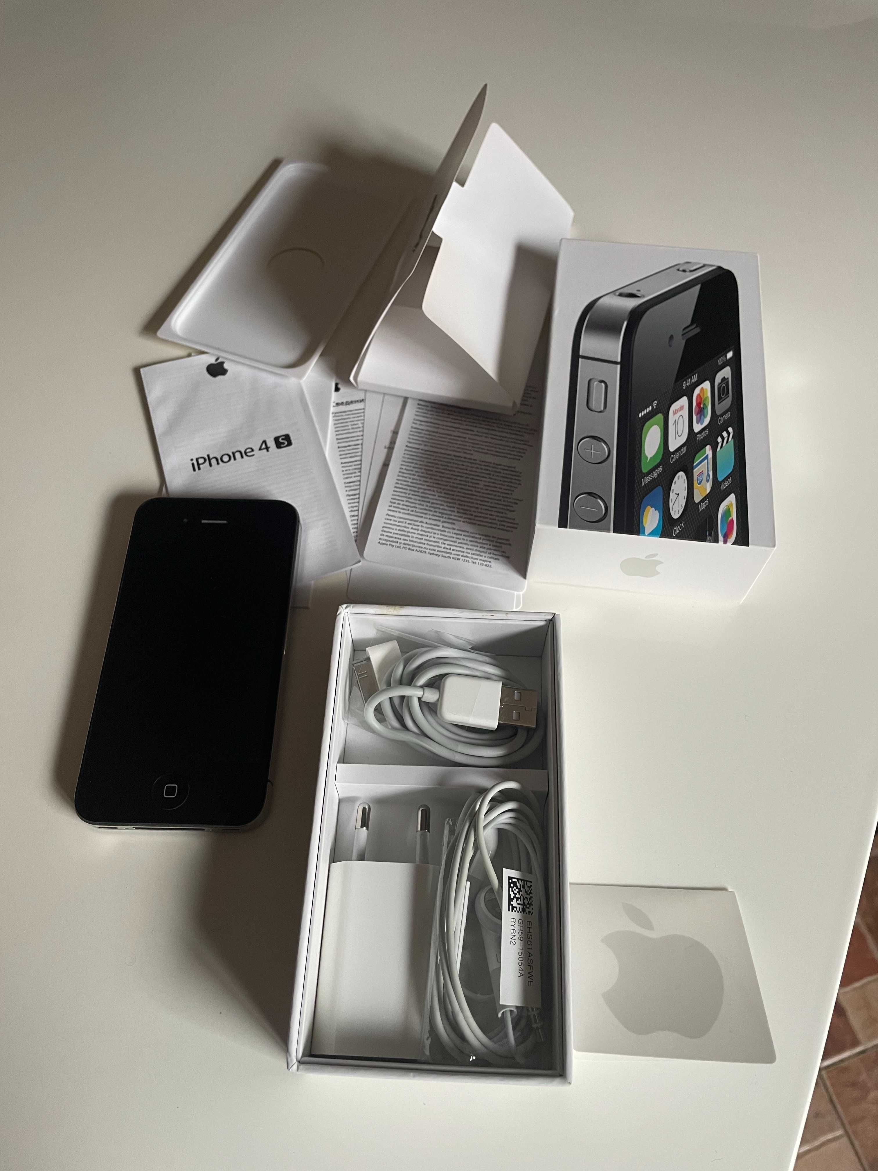 Iphone 4S, 16GB black , nefolosit (iOS 6.1.3) liber de retea !