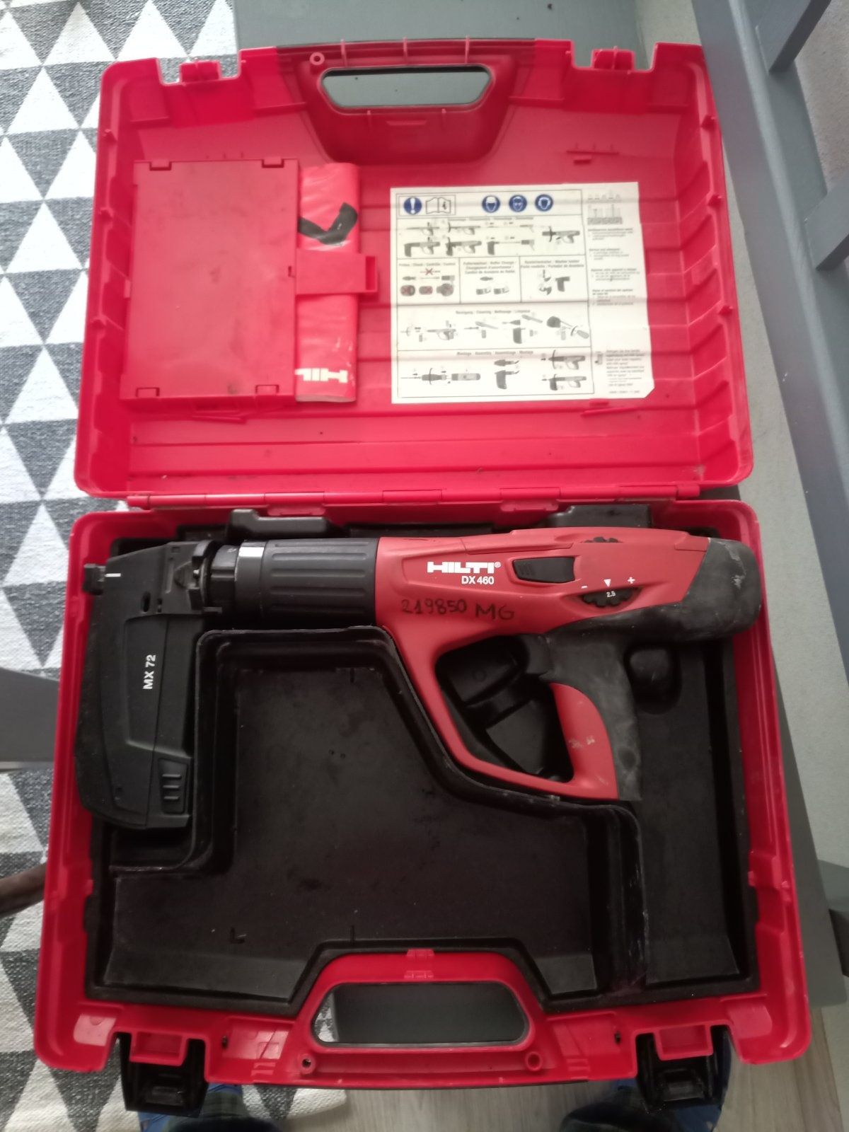 Hilti dx 460 mx72