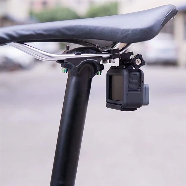 Suport multifunctional GO PRO rezerva cartus CO2 prindere sa bicicleta