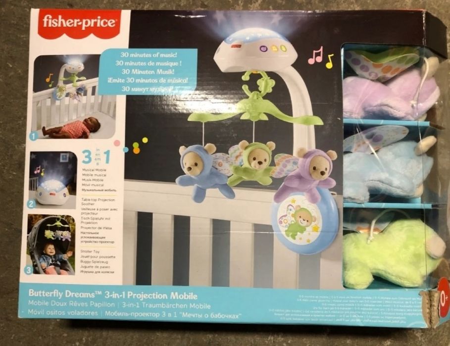 Carusel muzical cu proiectie Fisher Price