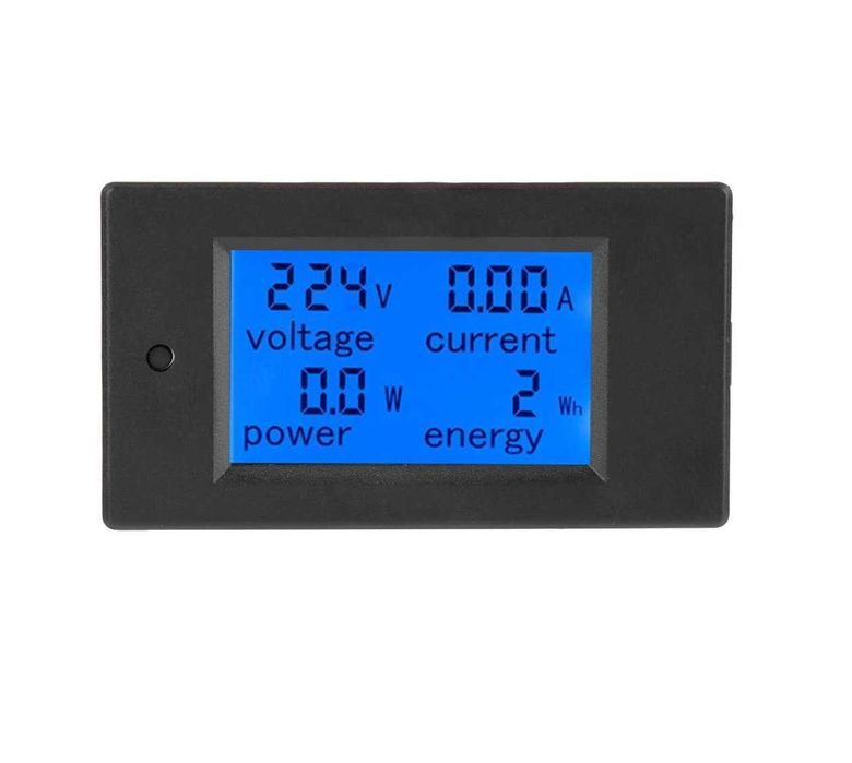 Wattmetru digital 220V AC 20A Voltmetru Ampermetru de panou