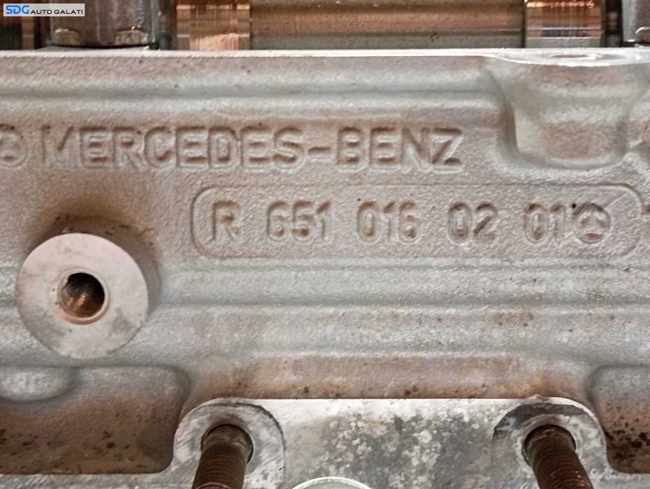 Chiulasa Chiuloasa Echipata cu Ax Ax Came Supape Tacheti Mercedes Clasa E Class W212 E220 2.2 CDI 2009 - 2016 Cod R6510160201 A6510500101 [M5018]