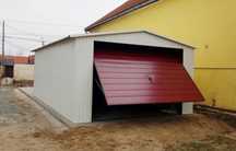 Garaje auto din structura metalica si panou sandwich termoizolant