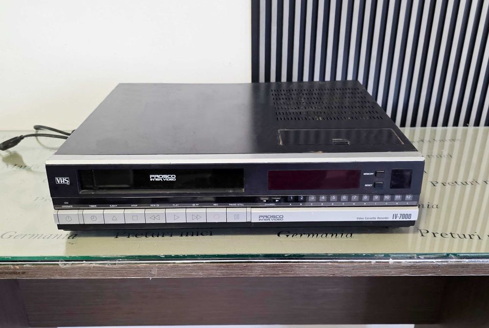 Player video VHS Prosco IV-7000 - de vazut casetele de la nunta