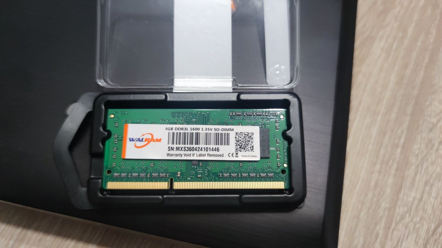 4GB Ram DDR3L 1.35V