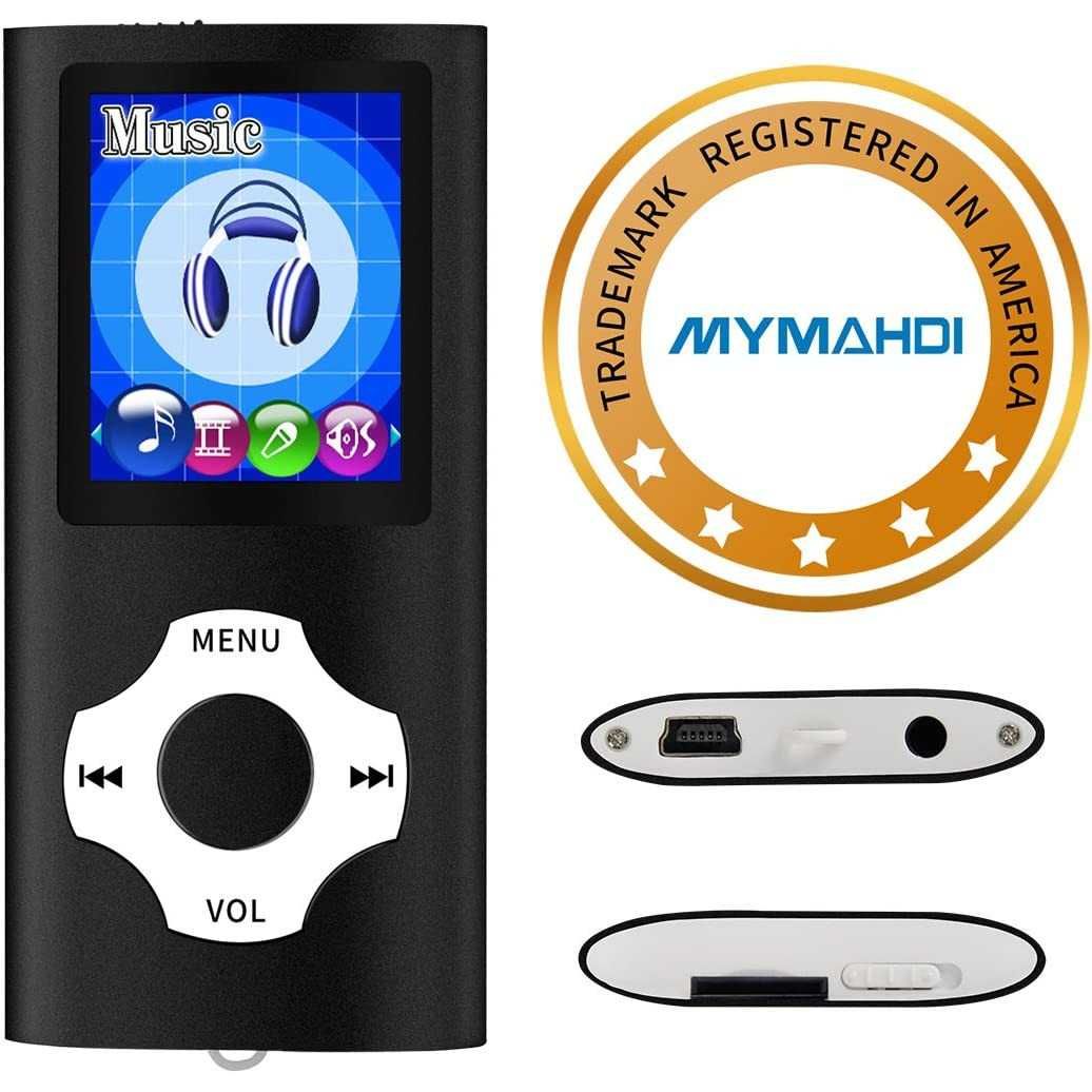 MP3/MP4 Player 64GB cu ecran LCD de 1,8 inch si suport  maxim  128GB