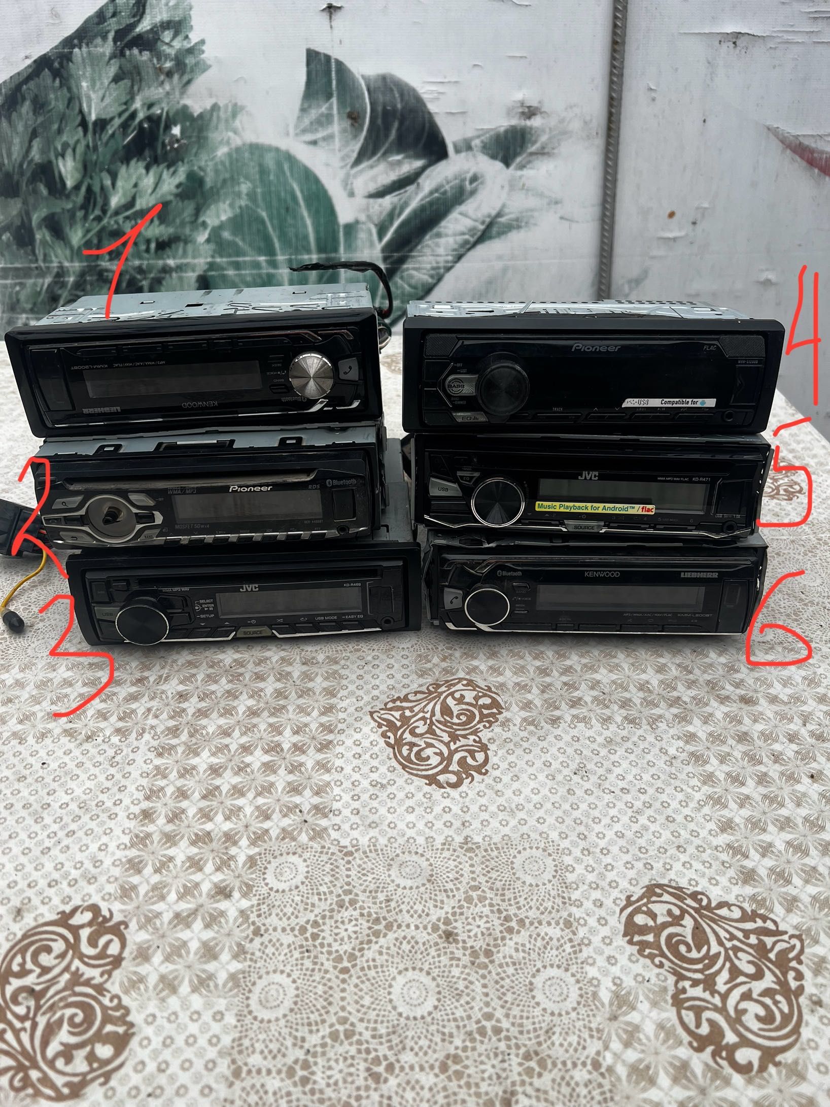 Радио плеър jvc, kenwood, pioneer