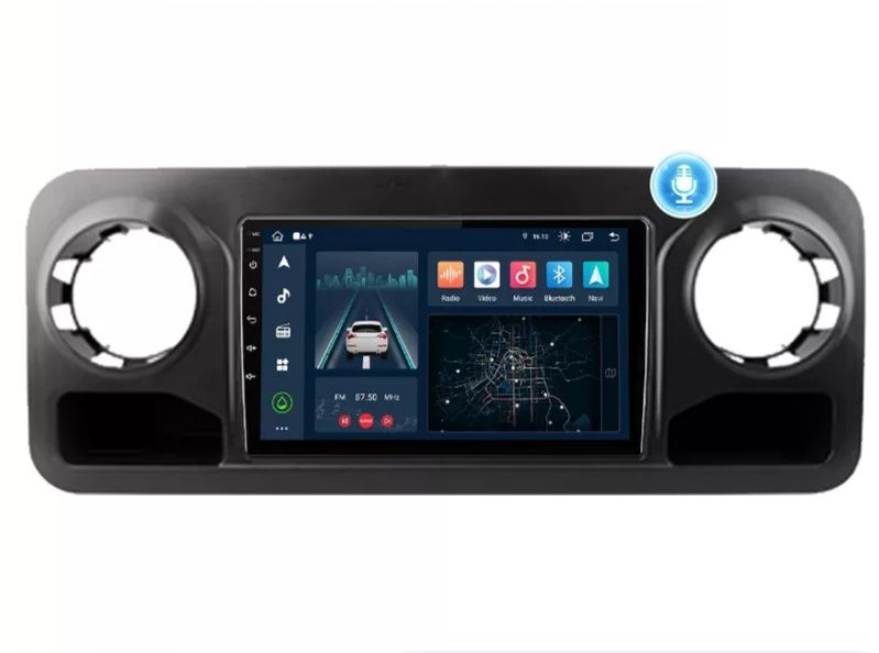 Navigatie android Mercedes Sprinter 2018-2022 Waze YouTube