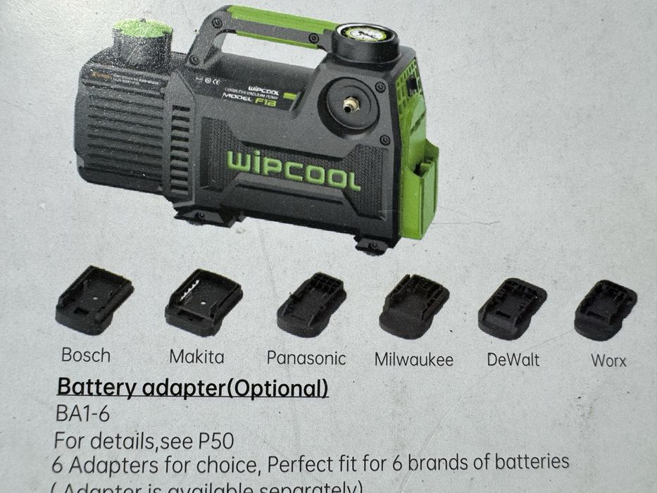 Pompa vacuum wipcool freon r32 2 stagii 1,5cfm 42L/min vacuumetru nou