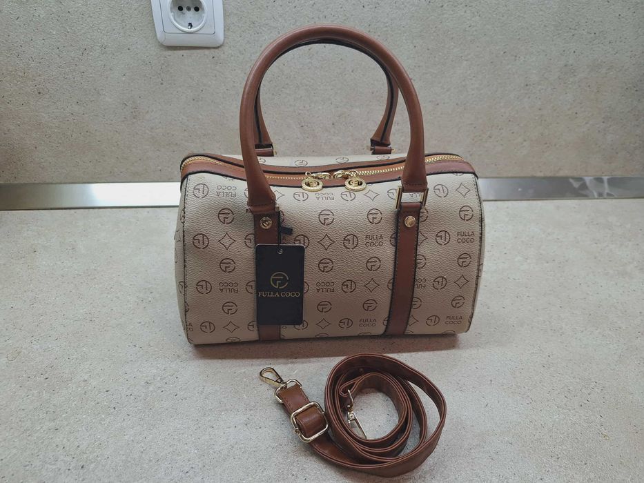 дамска чанта нова цилиндрична