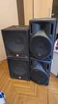 Vand Boxe ff puternice 2 tuburi si dou pasive amplifivator+mixer