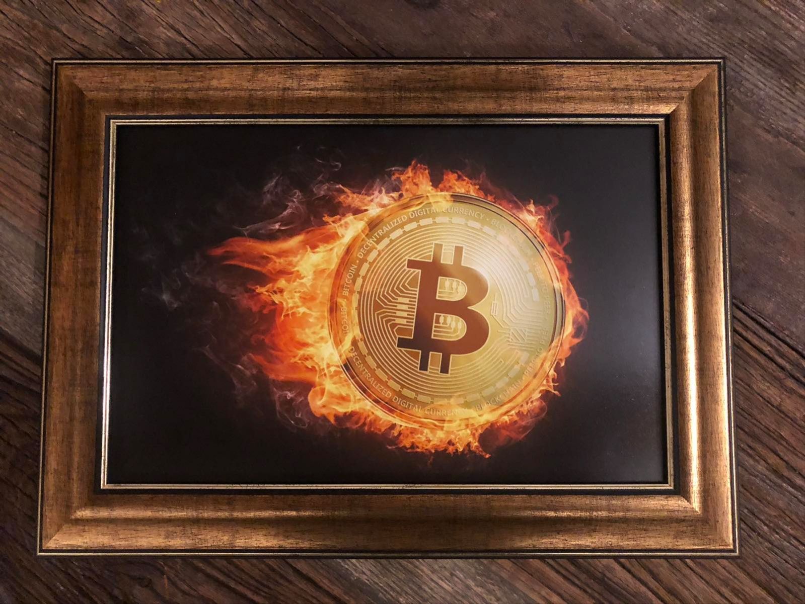 Bitcoin Kолекционерска Картина