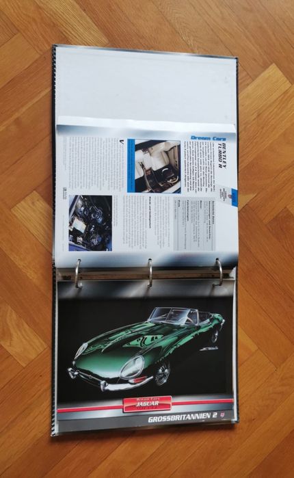 Колекция DREAM CARS мечтани коли оригинална папка на издателя ATLAS