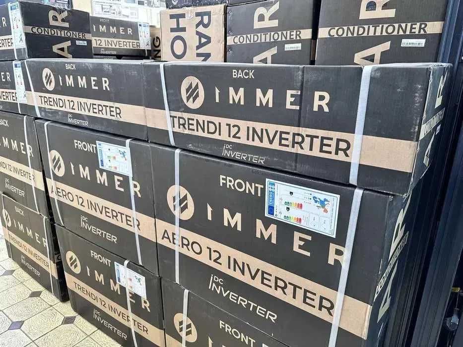 Кондиционер, IMMER 12 Inverter Установка доставка 24/7 гарантия есть