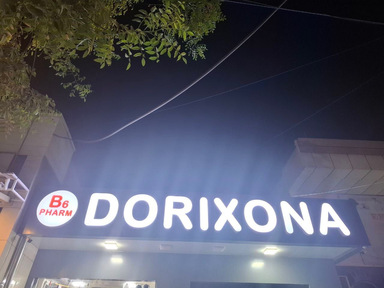 Led harflar Dorixona+Logotip B6